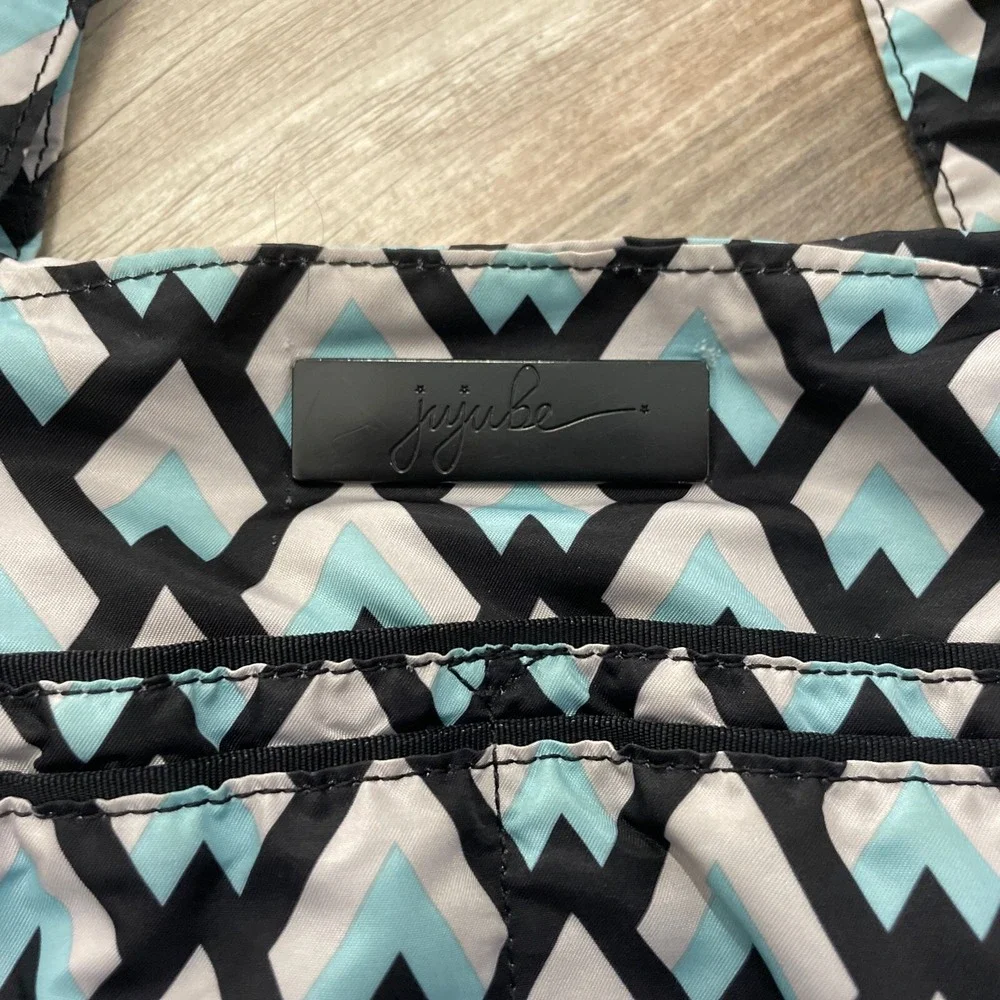 JU JU BE BLACK DIAMOND‎ Tote Bag Baby Diaper Jujube Blue